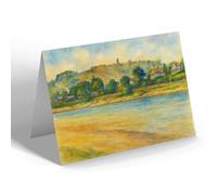NOTELET - General View from the Sands, Kents Bank - Vintage Art Style