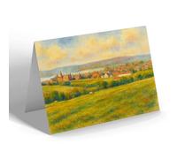 NOTELET - General View of Stranraer - Vintage Art Style