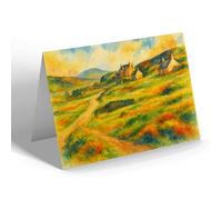 NOTELET - Glendale showing MacLeod's Table - Vintage Art Style