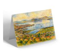 NOTELET - Gourock & the Firth of Clyde - Vintage Art Style