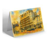 NOTELET - Grand Hotel, Brighton - Vintage Art Style