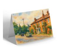 NOTELET - Great Eastern Hotel, Brandon - Vintage Art Style