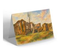 NOTELET - Great Hall & Mervyn's Bower, Kenilworth b - Vintage Art Style