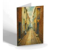 NOTELET - Great Yarmouth. A Yarmouth Row - Vintage Art Style