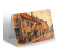 NOTELET - Great Yarmouth. Old Toll House & Museum - Vintage Art Style