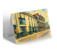 NOTELET - Greengate Street, Stafford (b) - Vintage Art Style