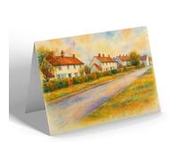 NOTELET - Handside Lane, Welwyn Garden City - Vintage Art Style