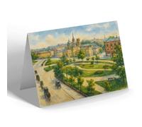NOTELET - Harrogate. Royal Baths (b) - Vintage Art Style
