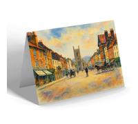 NOTELET - Hart Street, Henley-on-Thames - Vintage Art Style