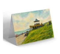 NOTELET - Herne Bay. The East Cliff - Vintage Art Style