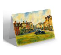 NOTELET - High Street & Square, Battle - Vintage Art Style