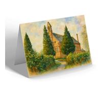 NOTELET - Holy Trinity Church, Hazlemere - Vintage Art Style