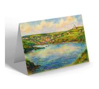 NOTELET - Hope Cove & Downs (b) - Vintage Art Style