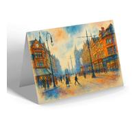 NOTELET - Hull. King Edward Street (b) - Vintage Art Style