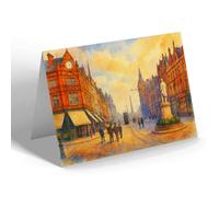 NOTELET - Hull. King Edward Street (c) - Vintage Art Style