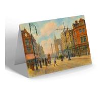 NOTELET - Hull. King Edward Street (d) - Vintage Art Style