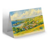 NOTELET - Inner Hope, Hope Cove (b) - Vintage Art Style