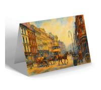 NOTELET - Jamaica Street N., Glasgow - Vintage Art Style