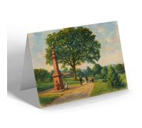 NOTELET - Keighley. Devonshire Park - Vintage Art Style