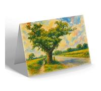 NOTELET - Kett's Oak (A.D. 1549), Wymondham - Vintage Art Style