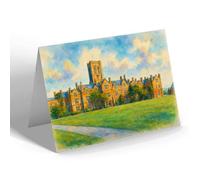 NOTELET - King William's College, Castletown (a) - Vintage Art Style