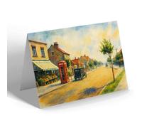 NOTELET - Kings Avenue Facing Sea, Holland-on-Sea - Vintage Art Style