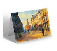 NOTELET - King's Street, Stirling - Vintage Art Style