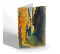 NOTELET - Kitty Witches Row, Great Yarmouth (a) - Vintage Art Style