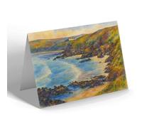 NOTELET - Knock Bay, Portpatrick - Vintage Art Style