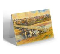 NOTELET - Ladies Bridge, Cruden Bay - Vintage Art Style
