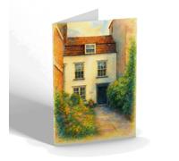 NOTELET - Lamb's Cottage, Edmonton - Vintage Art Style