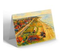 NOTELET - Lee from the Tower, Lee-on-Solent - Vintage Art Style