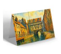 NOTELET - Lincoln. The Glory Hole - Vintage Art Style