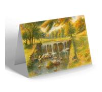 NOTELET - Little Matlock, Bradgate Park Charnwood - Vintage Art Style