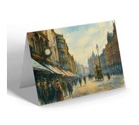 NOTELET - Liverpool. Lord Street (b) - Vintage Art Style