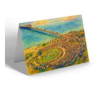 NOTELET - Llandudno Happy Valley Minstrels & Pier a - Vintage Art Style