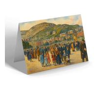 NOTELET - Llandudno. The Parade & Great Orme's Head - Vintage Art Style