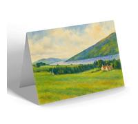 NOTELET - Loch Tay from Lawers - Vintage Art Style