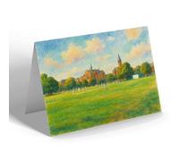 NOTELET - London, Dulwich College (b) - Vintage Art Style