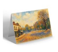 NOTELET - London, High St Dulwich Village S.E. - Vintage Art Style