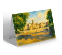 NOTELET - London, Horse Guards Parade (a) - Vintage Art Style