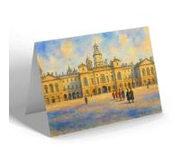 NOTELET - London, Horse Guards Parade (b) - Vintage Art Style