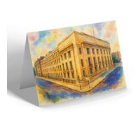 NOTELET - London School Hygiene & Tropical Medicine a - Vintage Art Style