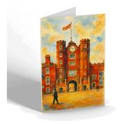 NOTELET - London. St James's Palace (g) - Vintage Art Style