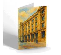 NOTELET - London. The General Post Office - Vintage Art Style