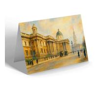 NOTELET - London, The National Gallery (c) - Vintage Art Style