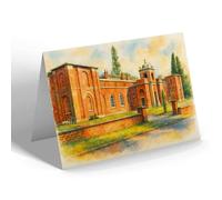 NOTELET - London, The Picture Gallery, Dulwich - Vintage Art Style
