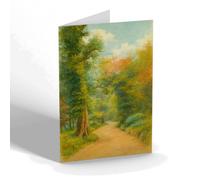 NOTELET - Lovers Walk, Matlock Bath - Vintage Art Style
