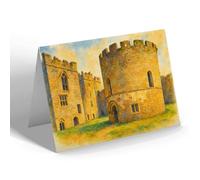 NOTELET - Ludlow Castle, the Chapel - Vintage Art Style