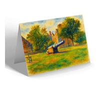 NOTELET - Maclellans' Castle, Kirkcudbright - Vintage Art Style